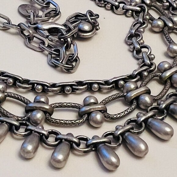 Myka Designs Vancouver Ornate Triple Strand Choker - Picture 5 of 7